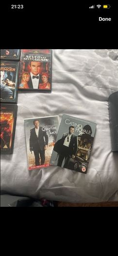 Set of 21 James Bond Special Edition DVDs