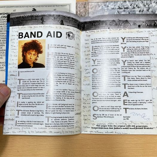 Live Aid DVD Boxset 1985 4 Disc Set 2004 Concert + Booklet + Slipcase - Region 1