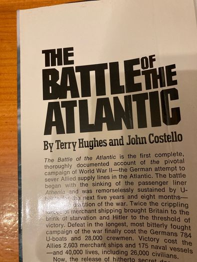 War book: 'The battle of the Atlantic'