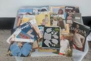 Knitting booklets and magazines