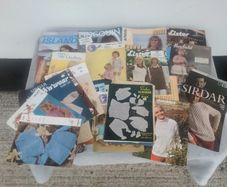Knitting booklets and magazines