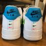 White Nike Air Force 1 Image 3