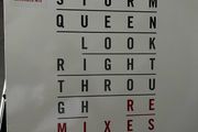 2013 limited edition .Storm Queen Look right through remixes 12" vinyl