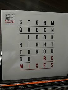 2013 limited edition .Storm Queen Look right through remixes 12" vinyl