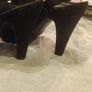Black suede heels Image 2