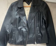 Massimo Dutti leather jacket