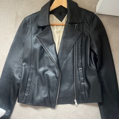 Massimo Dutti leather jacket
