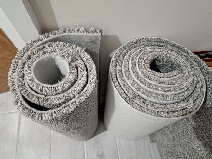 Carpet cut offs (grey)