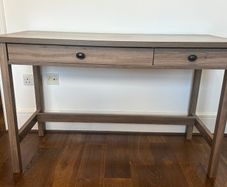 Grey / Brown Handmade Console Table