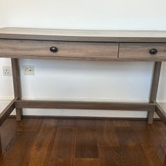 Grey / Brown Handmade Console Table
