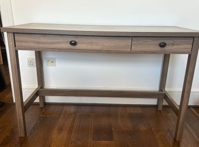 Grey / Brown Handmade Console Table