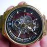 LIGE Mens Watches Skeleton Quartz Wristwatch Image 5