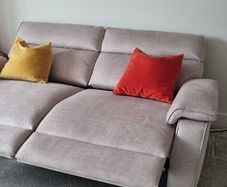 Like New 3 Seater Power Reclining Sofa