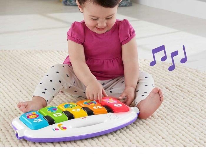 PRICE DROP!!!! Fisher-Price Baby Play Mat | Deluxe Kick & Play Baby Play Gym for Newborn Baby to 3 Year Olds with Light Up Piano, Toys and Comfy Baby Mats for Floor Play | Playmats & Floor Gyms - Pink