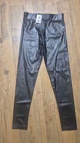 Trousers 10-11yo (fake lather look)