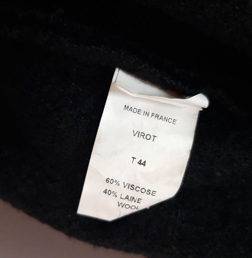 jacket 40% wool