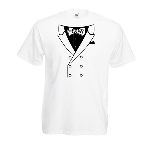 Dinner Jacket T-shirt Great For Stag Night Wedding Gift