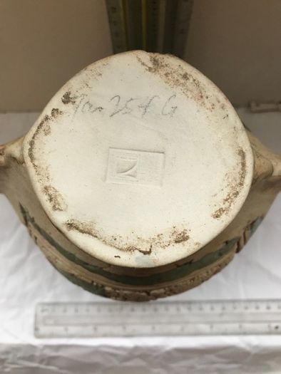 Tenmoku Pottery Vase