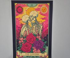 The Lovers Canvas Poster