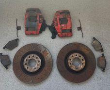 Vectra C VXR Front Brake Setup