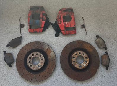 Vectra C VXR Front Brake Setup