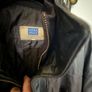 Vintage Italian Leather Coat Matrix Style XXL Image 5