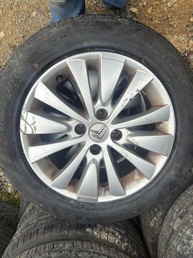 16" citreon alloys with new tyres