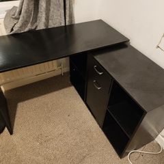 L shaped desk