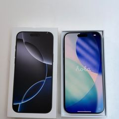 16 Pro Max iPhone Black Titanium 256GB