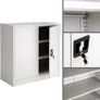Filing Cabinet With, Lockable, Doors..free Deliver Image 3