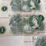 One Pound Banknotes x 5 Image 6