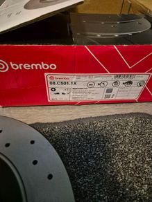 VW Mk7 Golf 300 mm x12mm rear Brembo Brake Discs