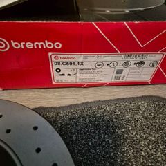 VW Mk7 Golf 300 mm x12mm rear Brembo Brake Discs