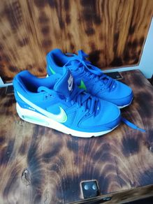 Nike air max command size 5 cobalt and green