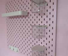 Ikea Peg Board Pink