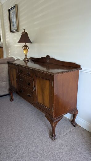 Antique sideboard buffet