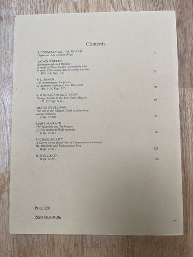 Irish Ireland History Archaeology Research Journal