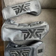 Assorted golf headcovers