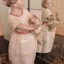 Vintage Nao by Lladro. Girl with Flower Basket. Image 10