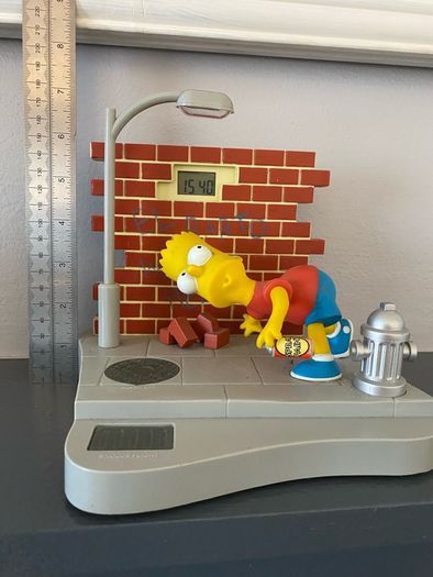 bart simpson alarm clock