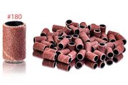 Sanding Bands Nail Drill Bits - 180 Fine Grit - 100 pcs
