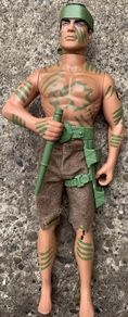 Hasbro Action Man Jungle Atak - 12in Figure With Blowpipe