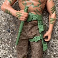 Hasbro Action Man Jungle Atak - 12in Figure With Blowpipe