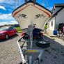 Boat Rare Neptune Barge 750 Open Deck Sports Boat Image 3