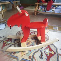 Moose Rocking Horse