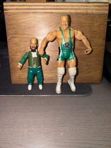 WWE Jakks Pacific Finlay and Hornswoggle Figures