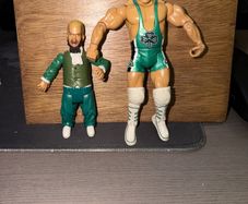WWE Jakks Pacific Finlay and Hornswoggle Figures