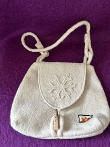 Hand felted Shoulder Bag From Finland