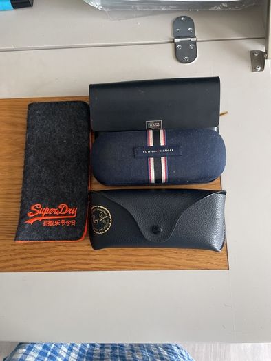 Designer glasses cases
