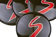 4PC 56MM Aluminum S Badge Car Wheel Tire Hub Center Caps Stickers for Mini BMW Cooper R50 R52 R53 R56 R57 R58 R60 Accessories